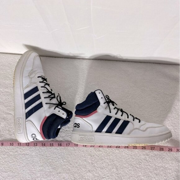 Adidas Hoops 3.0 Mid Classic High Top Lace Up Sneakers Athletic Shoes 8.5 - Picture 11 of 11